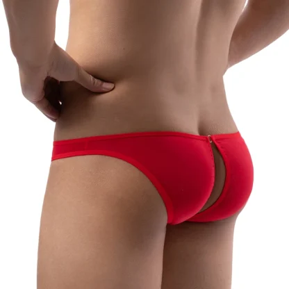 Erotic Ultra-thin Open Back Briefs - Image 3