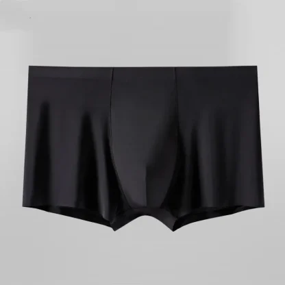 Seamless Solid Color Boxer Briefs - Image 5