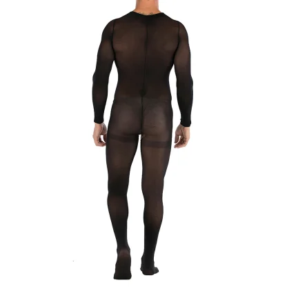 Men's Crotchless Full Bodystockings - Image 3