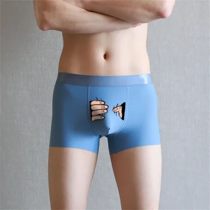 Plus Size Funny Print Boxer Briefs - Image 2
