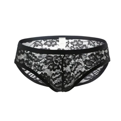 Low-rise See-through Lace Brief - Image 10