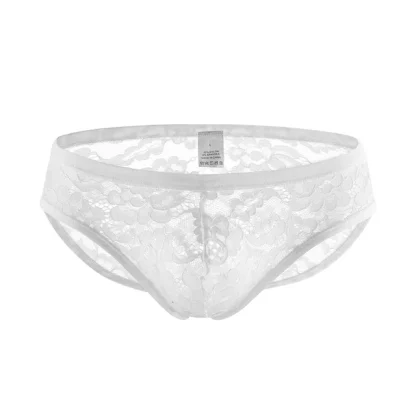 Low-rise See-through Lace Brief - Image 12