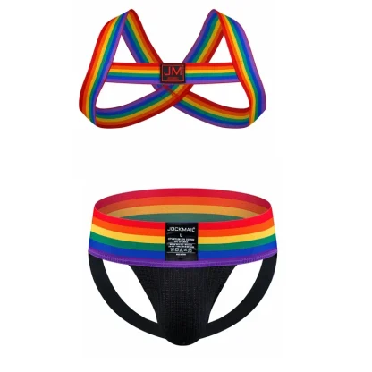 Colorful Chest Harness Lingerie - Image 3