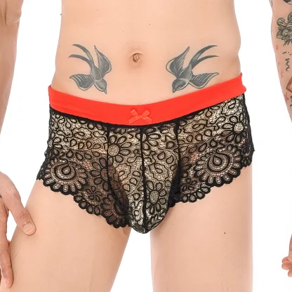 See-through Lace Boxer Brief - Image 3