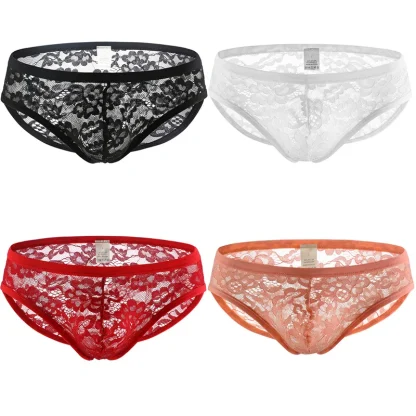 Low-rise Sheer Lace Brief - Image 6