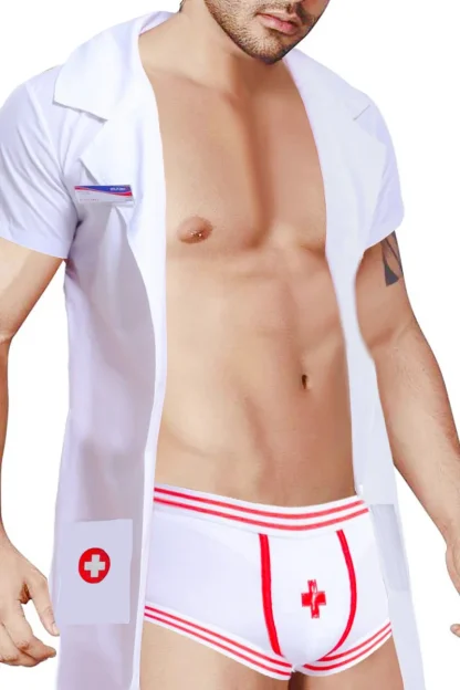Doctor White Uniform Lingerie - Image 4