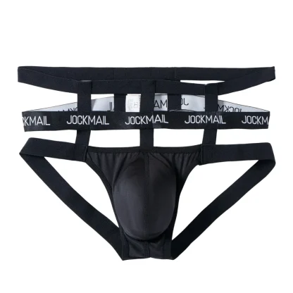 Sexy Strappy Mid-waist Jockstrap - Image 2