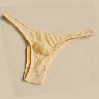 Low-rise Solid Color Thongs - Image 8