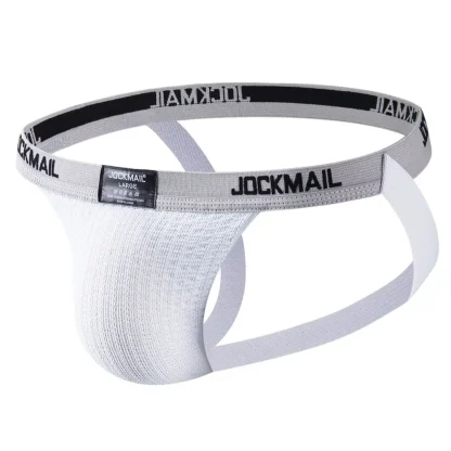 Colorful Striped Elastic Jockstrap - Image 9