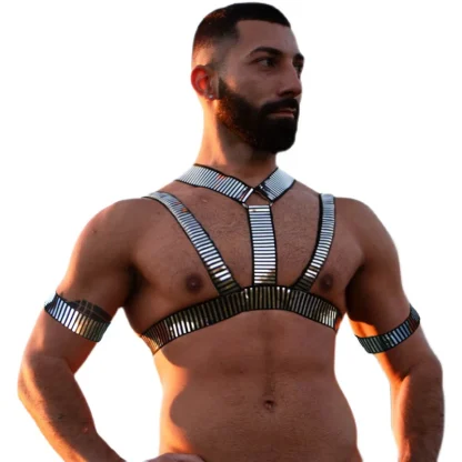 Sexy Shiny Chest Harness