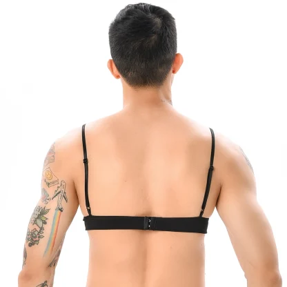 V-neck Lace Trim Sexy Bra - Image 11