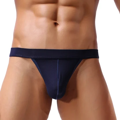 Sexy Solid Color Comfy Thongs - Image 4
