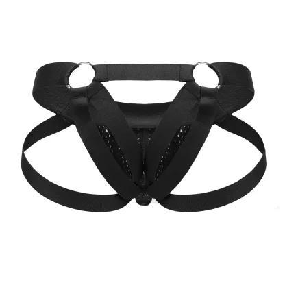 Men's Solid Strappy Jockstrap - Image 4