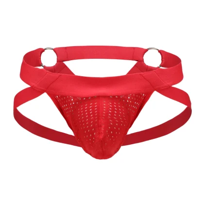 Men's Solid Strappy Jockstrap