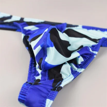Camouflage Printed Low-rise Thong - Image 4