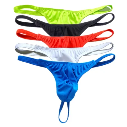 High Elasticity Solid Color G-string - Image 7