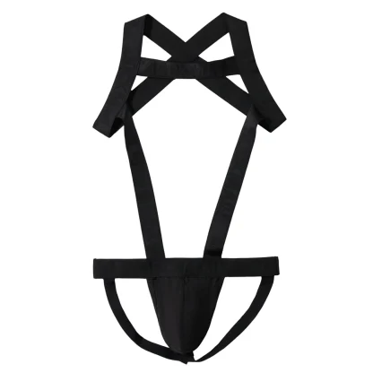 Hot Elastic Harness Bodysuit - Image 8
