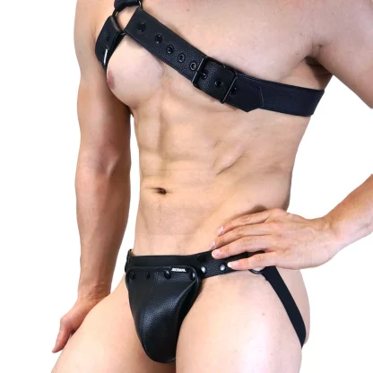 One-shoulder Harness Lingerie - Image 2
