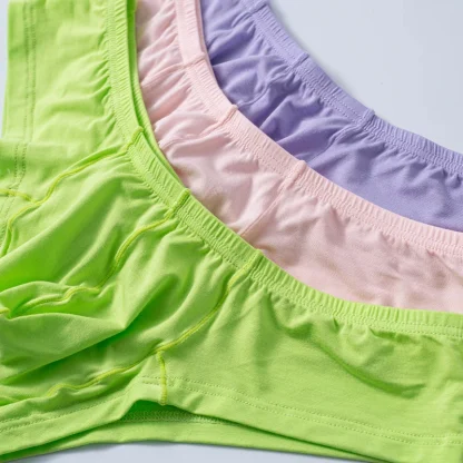 Quick Dry Soft Color Solid Briefs - Image 3