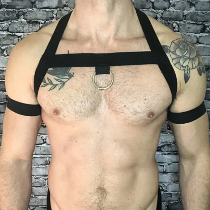 Elastic Chest Halter Harness