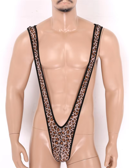 Sexy Mankini V-Shaped Bodysuit - Image 7