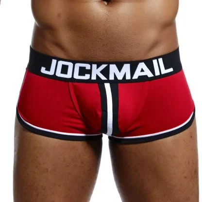 Backless Men's Striped Jockstrap - Image 6