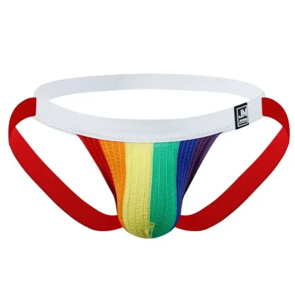 Plain Color Stretchable Jockstrap - Image 2