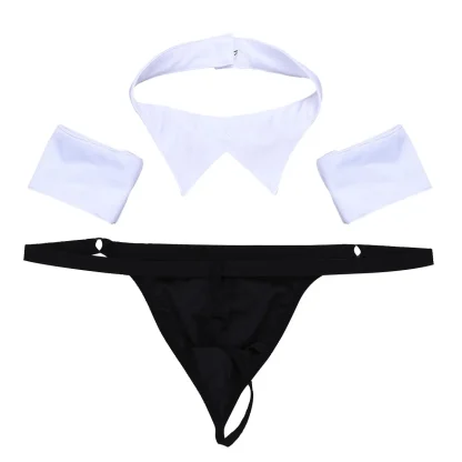Seductive Waiter Tuxedo Lingerie - Image 7