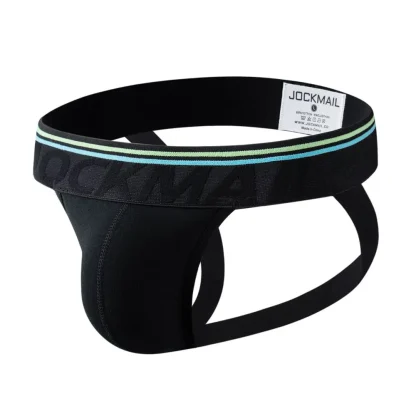 Multicolored Striped Athletic Jockstrap - Image 6