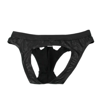 Ring Front Decor Black Jockstrap - Image 4