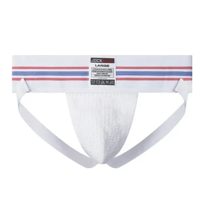 Striped Print Athletic Jockstrap - Image 3