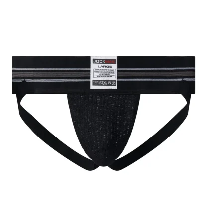 Striped Print Athletic Jockstrap - Image 6