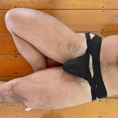 Multi Strap Playful Solid Thong - Image 9