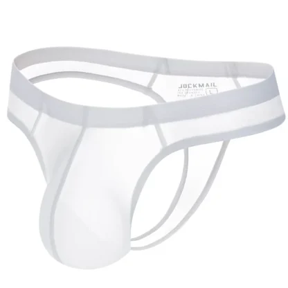 Transparent Solid Color Thong - Image 4