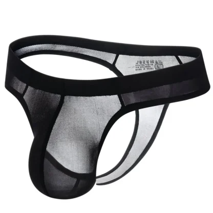 Transparent Solid Color Thong - Image 2