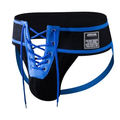 Lace-up Front Men's Jockstrap - Image 4