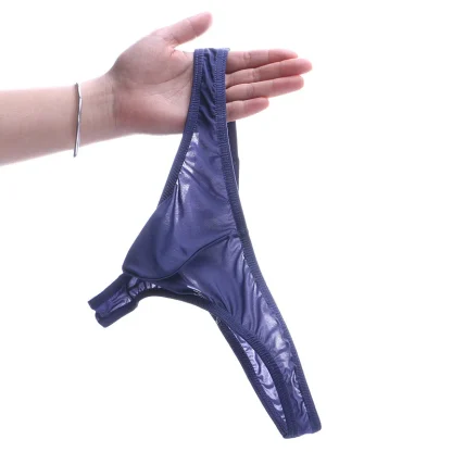 See-through Plain Color Thongs - Image 5