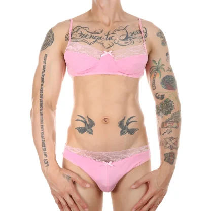 Sheer Lace Trim Sexy Lingerie - Image 10