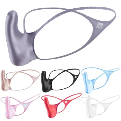 Glossy Low-rise Hot G-strings - Image 14