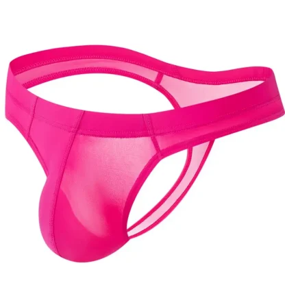 Transparent Solid Color Thong - Image 8