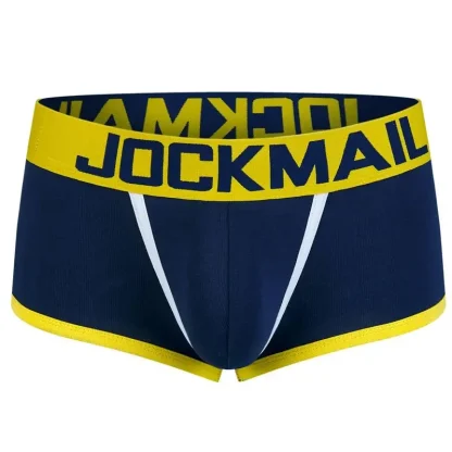 Backless Men's Striped Jockstrap - Image 12