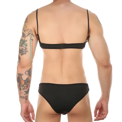 Sheer Lace Trim Sexy Lingerie - Image 14