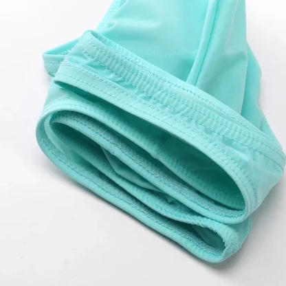 See-through Plain Color Thongs - Image 7