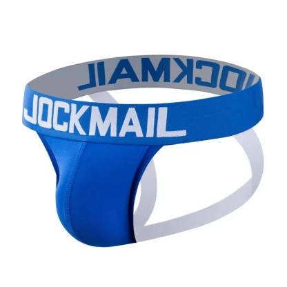 Multicolored Striped Athletic Jockstrap - Image 12