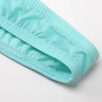 See-through Plain Color Thongs - Image 6