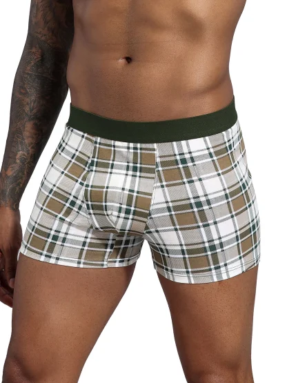 6 Pieces Men's Casual Boxer Briefs - Image 3