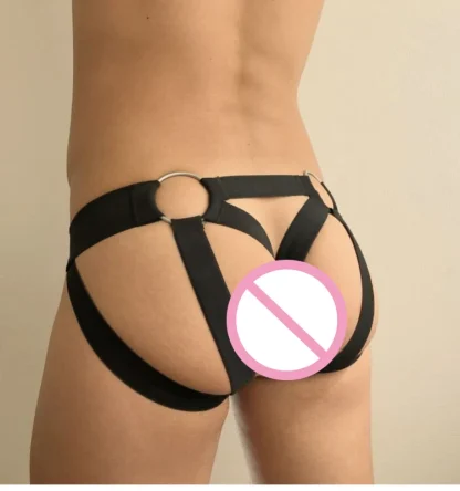 Multi Strap Playful Solid Thong - Image 8